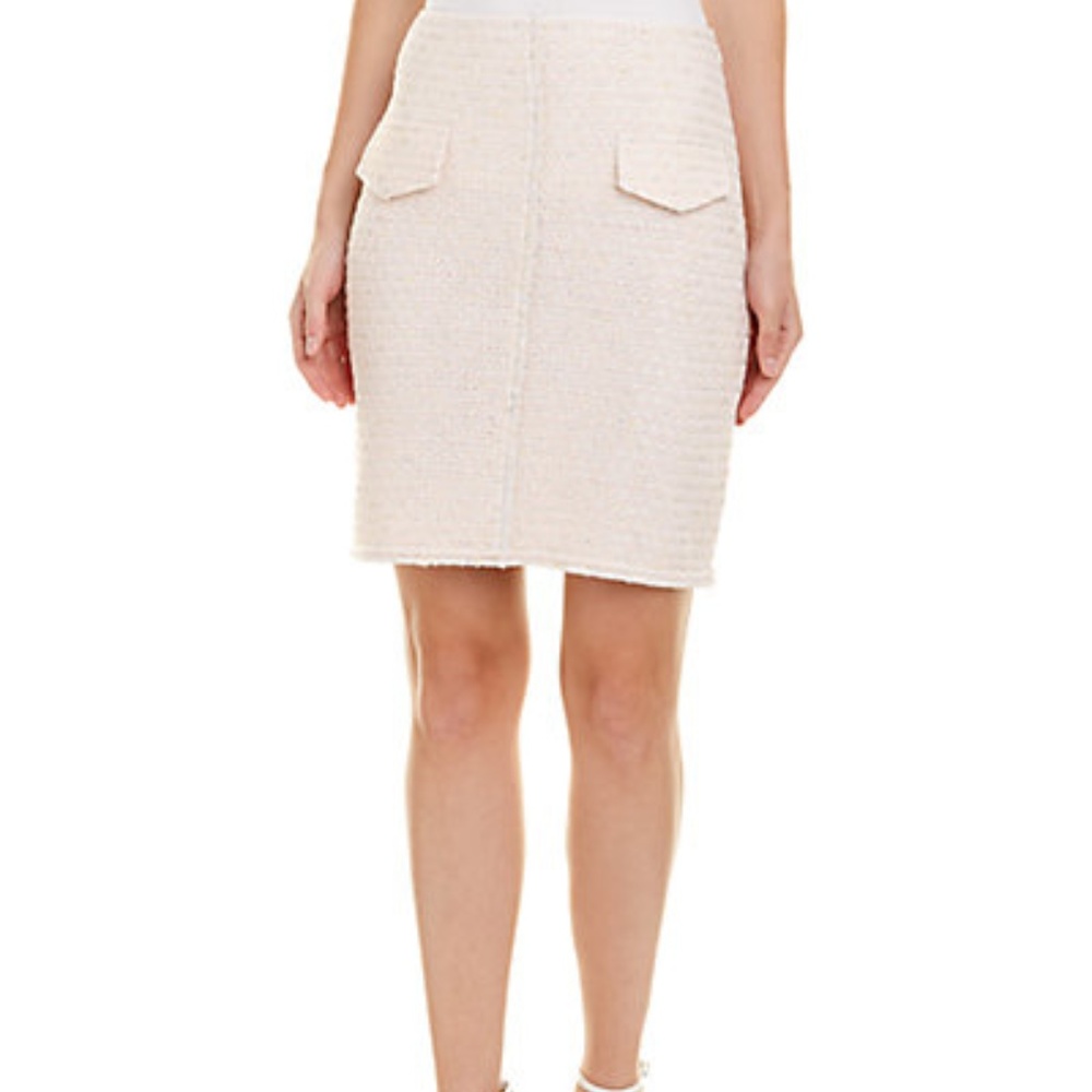 NWT St. John Wool-Blend Pencil Skirt - Picture 2 of 8